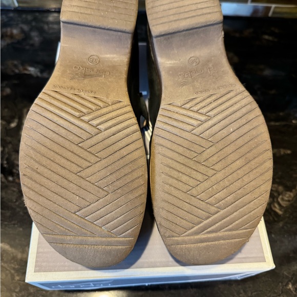 Dansko Black Leather Mary Jane Beatrice. Size 38.(8}. - Picture 7 of 11